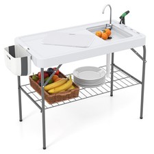 COSTWAY Foldable Fish Cleaning