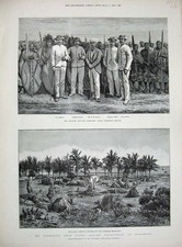 Antique Old Print 1890 Stanley