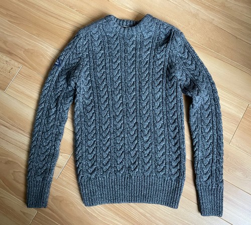 Men superdry grey - superdry, knit