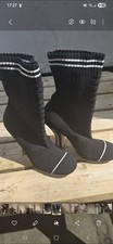 Fendi Rockoko Ankle Boots Size 37