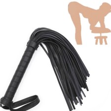 PU Leather Bondage Paddle Whip