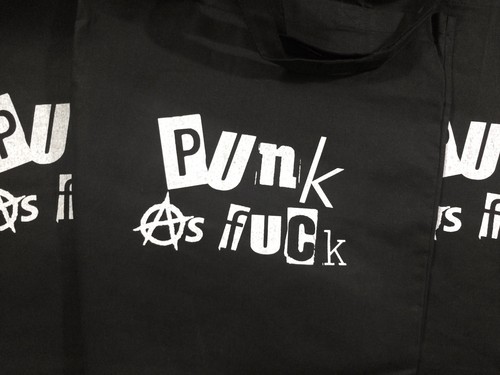 Punk totebag - punk, tote