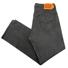 Levi's 501 Jeans Grey Mens 34W