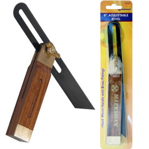 Hardwood sliding bevel with - hardwood,
