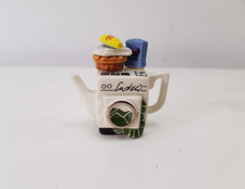 Paul Cardew Miniature Novelty Teapots Washing Machine 5cm