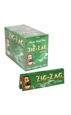 1200 GREAT VALUE ZIG ZAG GREEN RIZLA/ROLLING PAPERS 24 PACKS X 50 PAPERS