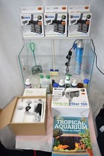 Complete Tropical Fish Tank With Lots Of Accessories 50 x 35 x 35 cm