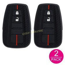 2x Silicone Car Key Fob Case