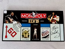 Monopoly: Elvis Presley Collector's Edition Board Game Complete