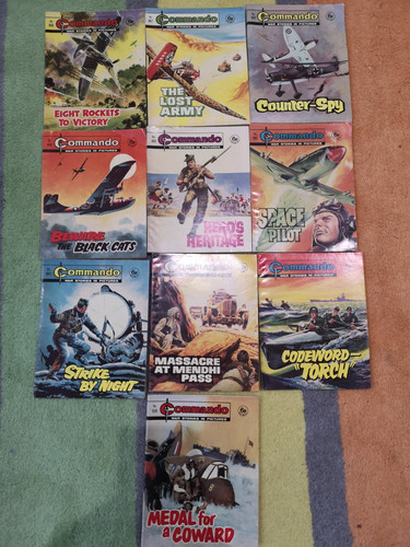 Vintage commando comics - 10,