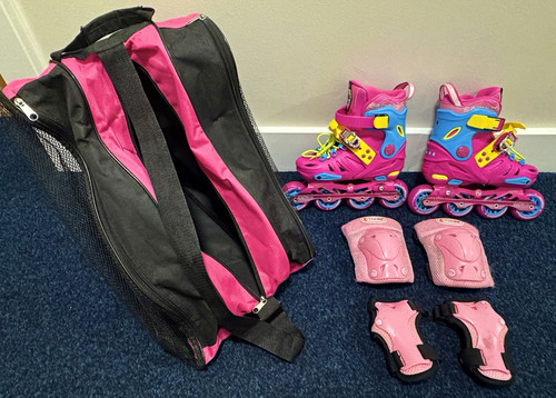 With bag pads - [with, girl