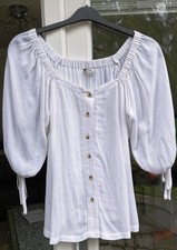 A Fabulous White Size 12 Ladies Top By Next