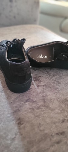 Gabor black soft canvas lace - soft,