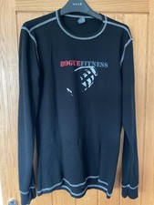 Rogue Fitness Shirt Mens Medium Long Sleeve Weight Lifting Crossfit Workout