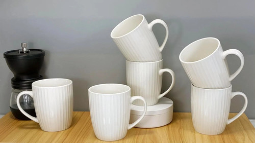 White ceramic tea coffee - tea, mugs