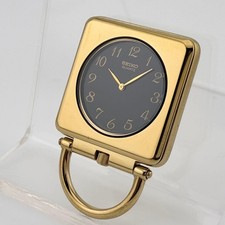 Seiko pocket watch gold black - pocket,
