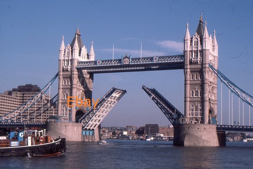 35mm slide thames barge - slide,