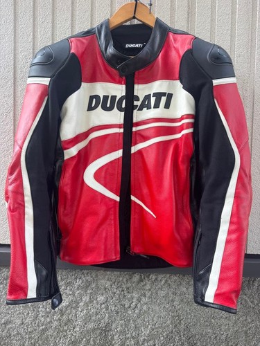 Ducati leather jacket size eur - ducati,