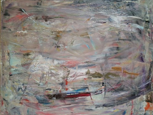Beautiful very large abstract - very,