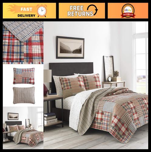 Reversible king quilt - quilt,