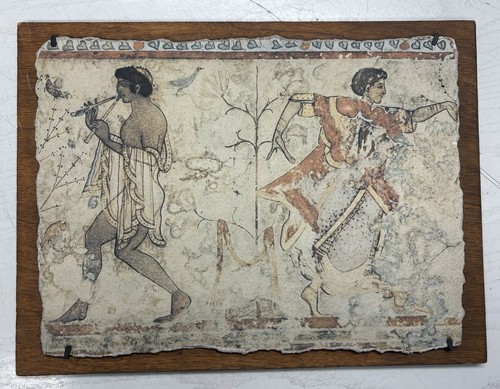 Vintage roman alfresco wall - vintage,