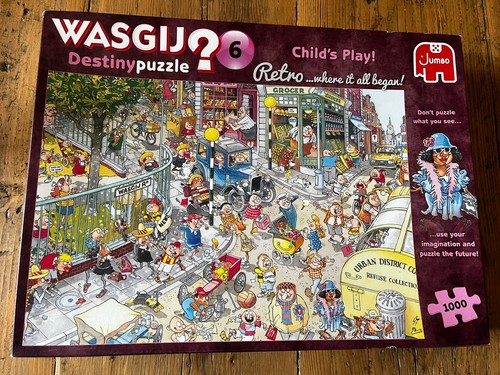 Wasgij retro 1000 - retro, jigsaw