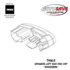 THULE SPARES - End Cap to fit Left Side for all Thule WingBar Evo (1500052996)