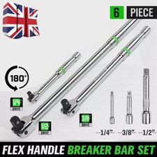6Pcs Breaker Bar Wrench Set
