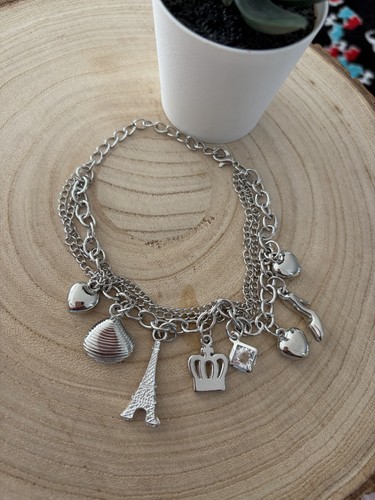 Bracelet with charms - with,