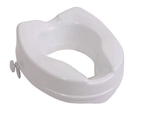 Viscount raised toilet seat - viscount,