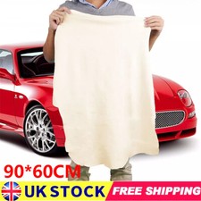 Drying Towel Natural Chamois Car Cleaning Cloth Washing Absorbent Large Leather