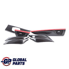 BMW F20 F21 F22 Set Trim Strip Cover Black Glossy Korallrot Red 9205370