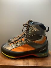 Scarpa Men’s TRIOLET GTX Mountaineering Boots Size 10 UK Or 45 EU Orange
