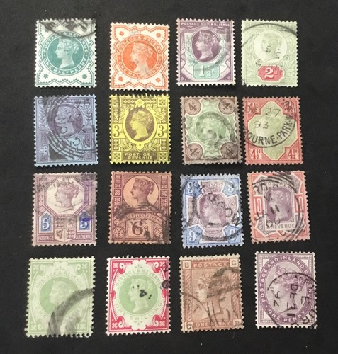 Jubilee set 1887 full - gb, qv