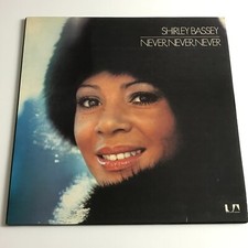 Shirley Bassey - Never, Never, Never - LP Vinyl Record - UAG 29471 EX/EX
