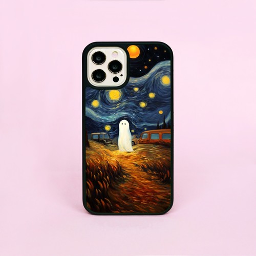Ghost van gogh starry night - van,