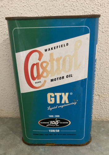 Vintage wakefield castrol gtx - castrol,
