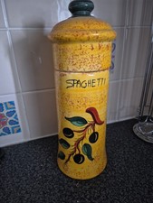Spaghetti Storage Jar ceramic
