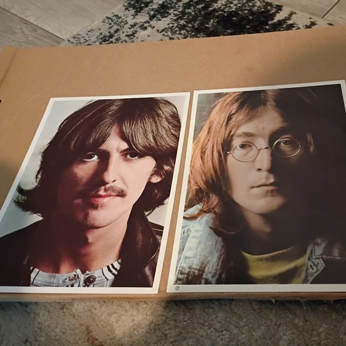 Beatles original white album - white,