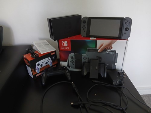 Nintendo switch console - switch, grey
