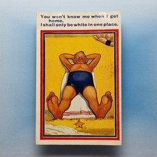 Comic Postcard Sun Worshipper