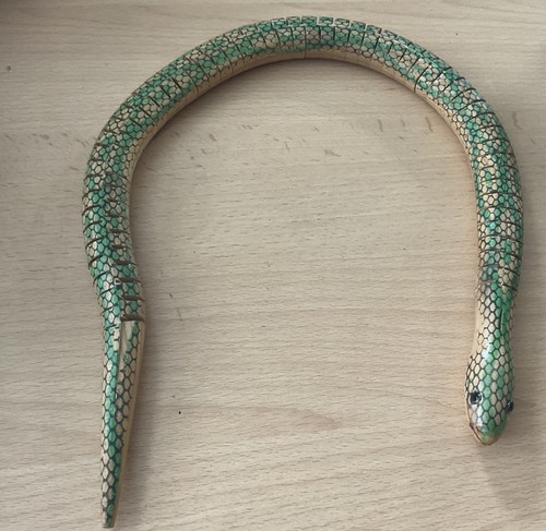 Wooden wiggle snake toy 49cm - wiggle,