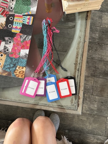Lanyard card holders - card,