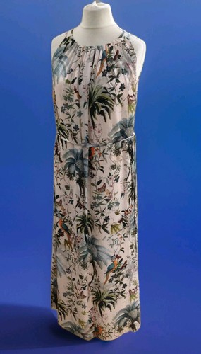 Silk look ivory maxi - silk-look,