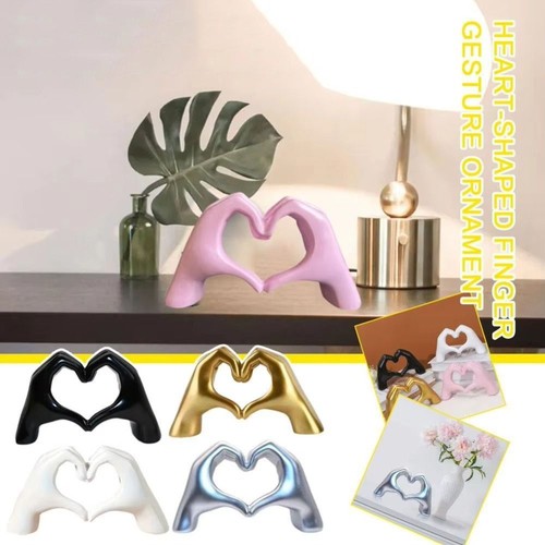 Nordic style resin hand love - style,