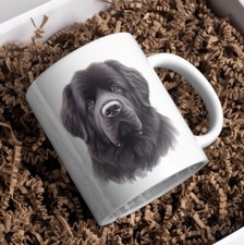 Newfoundland Dog 11oz White