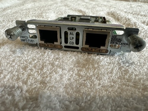 Cisco vwic2 2mft - vwic2-2mft-t1/e1, ccna