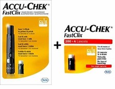Accu Chek Fastclix Lancing