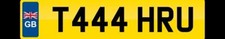 NUMBER PLATE PRIVATE