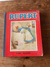 RUPERT BEAR c1940's THREE